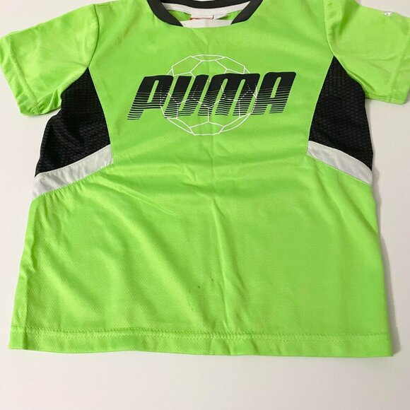 Puma Kids Tshirt Boys Size 5 Shirt Flaws - Picture 7 of 16